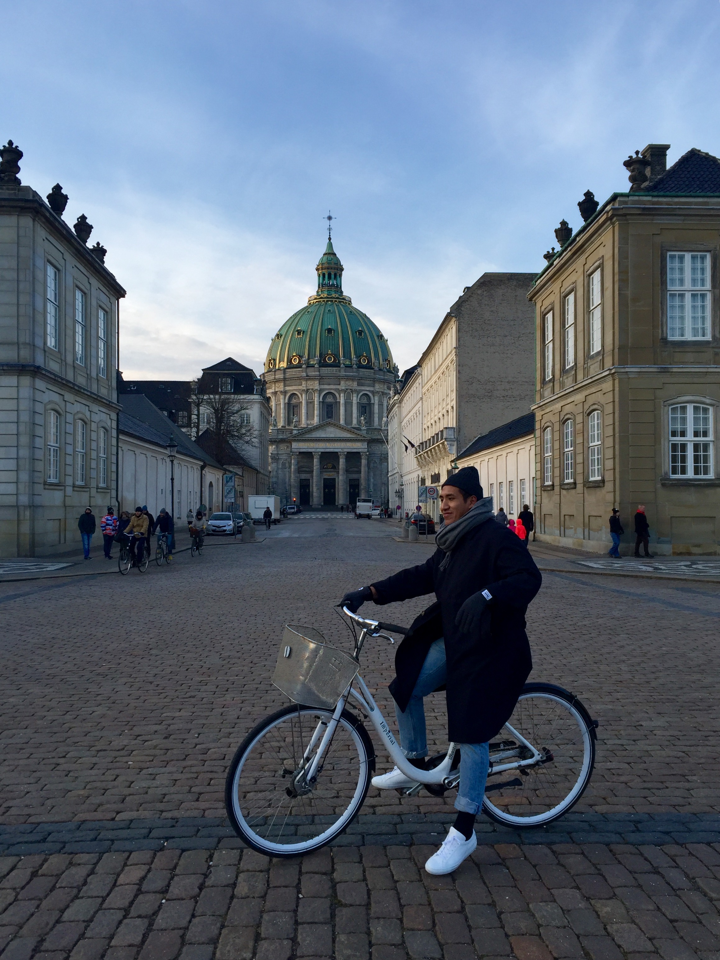 København — Marmorkirken fra Amalienborg